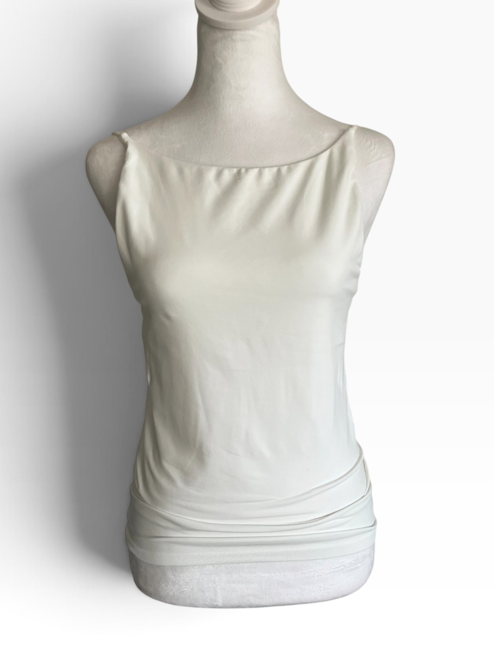 Intimately Free People White Seamless Shelf Bra Tank Top M/L